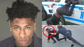 FOOTAGE of NBA Youngboy FBI ARREST in LA! * Tries to Run *