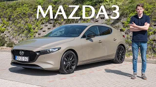 Mazda 3 Skyactiv-X teszt: 2024-ben ez MEGLEPŐ