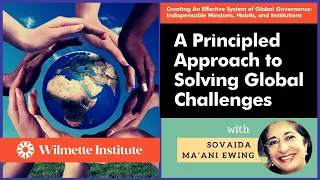 LIVE A Principled Approach to Solving Global Challenges - Sovaida Ma’ani Ewing