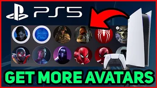 PS5 HOW TO GET MORE AVATARS EASY!!