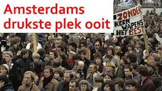 Amsterdams drukste plek ooit