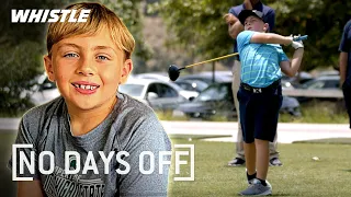 10-Year-Old Golf Prodigy Has A MONSTER Swing!