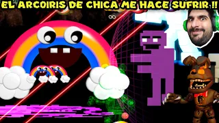 EL ARCOÍRIS DE CHICA ME HACE SUFRIR !! - FNAF World con Pepe el Mago (FINAL)