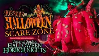 Horrors of Halloween Scare Zone - Halloween Horror Nights 31 at Universal Studios Florida