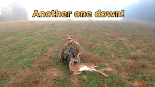 Another whitetail down! Self filmed deer hunt