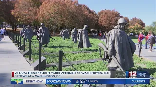 Annual Honor Flight takes veterans to Washington, D.C.