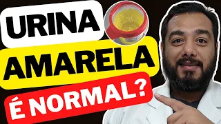 Urina Amarela é Normal? Conheça as Cores da Urina | Ouro | Neon | Fluorescente | Exame de Urina