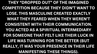 This masculine created separation when they tried to keep things surface-level with high priestess.