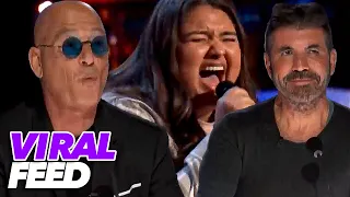 The MOST POWERFUL Singing Got Talent Audition EVER! | VIRAL FEED