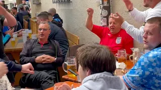 HARRY KANE’S ON MY MIND & HE’S ENGLAND’S NO. 9: England fans in Germany