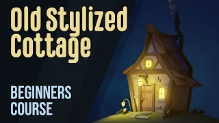 Lowpoly Stylized Cottage - Free Beginners Course - Blender 2.8