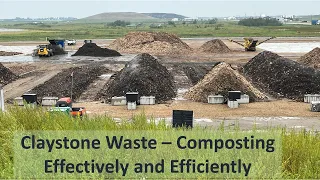 Claystone Waste - Composting Effectively and Efficiently