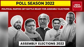 Political Parties Get Battle Ready As EC Announces Poll Dates For Assembly Election In 5 States