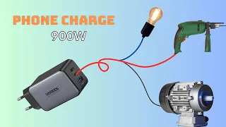 How to turn PHONE CHARGER into a powerful 220V INVERTER?