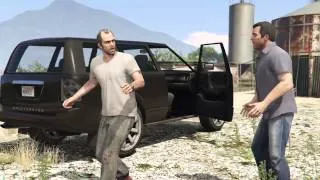 Trevor kidnaps Martin's wife. lol