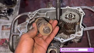 Bajaj Discovered 100cc 5 gear Box fitting