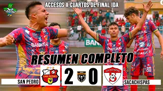 San Pedro 2 vs Sacachipas 0 / Accesos a Cuartos de Final IDA/ Primera División Clausura 2024