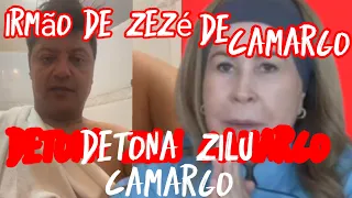 irmão de Zezé di Camargo detona Zilu Camargo ela não se cala vaza vídeo confusão e humilhação
