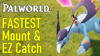 How to get the FASTEST flying mount, BEST PAL in the game, Jetragon boss CHEESE catch method