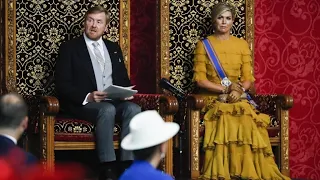 Koning Willem-Alexander leest Troonrede voor