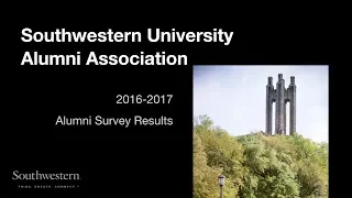 Southwestern University Alumni Association - 2016-2017 Alumni Survey Results