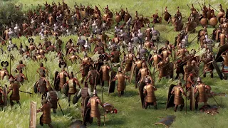 HUGE BATTLE - Total War TROY