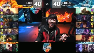 xPeke just picked Garen in the mid-lane 2016 All-Star Event: Day 3