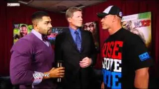 Raw - John Cena demands a confrontation with The Miz and R-Truth