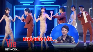 Trời ơi ngó mà xem Hari Won nhảy sexy bên hotboy beatboxer đến nỗi Trấn Thành cười "nhếch mép"