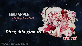 BAD APPLE【KARAOKE Lời Việt】  Masayoshi Minoshima × Tiểu Muội Màn Thầu Cover   Piano Ver