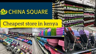 CHINA SQUARE KENYA TOUR REVIEW || CHEAPEST STORE ,🤔🤔🤔 KAMUKUNJI|| EASTLEIGH|| DUBOIS COMBINED