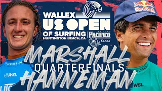 Jake Marshall vs Eli Hanneman | Wallex US Open of Surfing - Quarterfinals Heat Replay