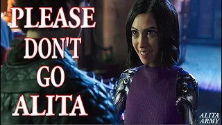 "Please Don't Go Because We Love You Alita: Battle Angel" ALITA ARMY