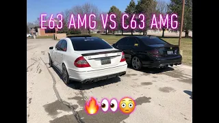 E63 AMG Vs C63 AMG *SHOCKING RESULTS*