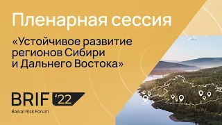 BRIF'22 Пленарная сессия Устойчивое развитие Сибири и Дальнего Востока