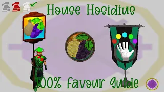 OSRS 100% Hosidius Favor Guide | Ironman Approved