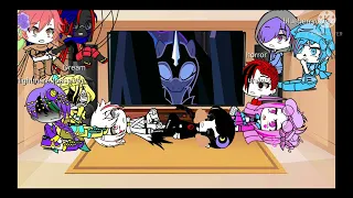 Sans aus react to your requests 2/2 mlp + a video - read description-