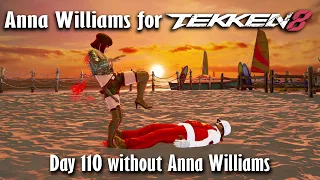 Day 110 without Anna Williams in Tekken 8