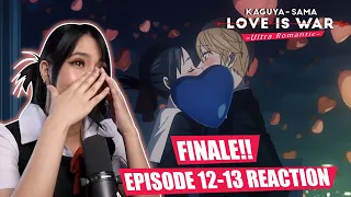 THE END??!! | FINALE!! Kaguya-sama: Love is War -Ultra Romantic- Episode 12-13 Reaction!!