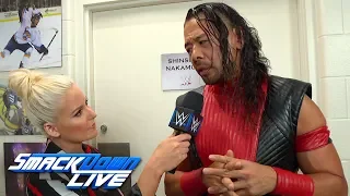 Shinsuke Nakamura promises to close Jeff Hardy's eyes: SmackDown LIVE, June 19, 2018
