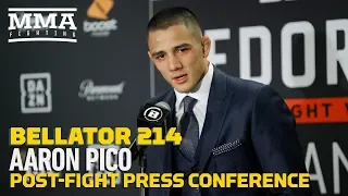 Bellator 214: Aaron Pico Post-Fight Press Conference - MMA Fighting