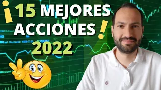 💥15 Mejores acciones para invertir en bolsa en 2022 💥