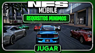 MINIMUM REQUIREMENTS TO PLAY NEED FOR SPEED MOBILE