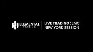 Live Trading Forex With Members - New York Session - Elemental Trading