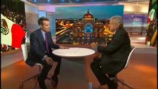 Entrevista AMLO con la agencia Bloomberg