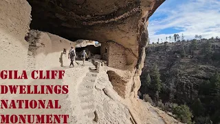 ANCIENT RUINS! Hiking GILA CLIFF DWELLINGS National Monument, Silver City, New Mexico 4K VIDEO