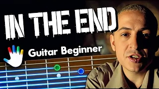 In The End Guitar Lessons for Beginners Linkin ParkTutorial | Easy Chords + Lyrics + Backing Track