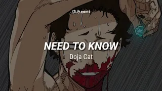 Doja Cat - Need To Know; sub.español