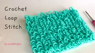 You Should Try This: Crochet Loop Stitch - Carpet Rug Basic