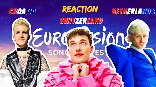 ESC 2024 REACTION / Baby Lasagna - Rim Tim Tagi Dim / Nemo - The Code / Joost Klein - Europapa